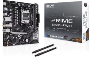 ASUS PRIME B850M-F, mATX AM5, B850, 2x DDR5, PCIe 5.0, HDMI kaufen Schweiz | Mediatech.ch