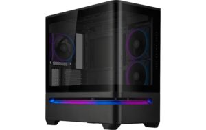 ASUS AP202 PRIME TG ARGB BLACK mATX, mITX, 2x 2.5/3.5