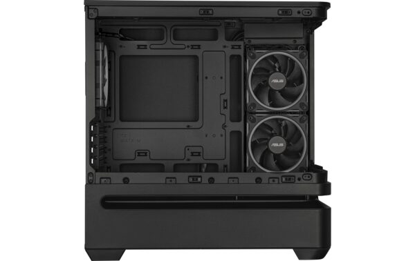 ASUS AP202 PRIME TG ARGB BLACK mATX, mITX,, 2x 2.5/3.5