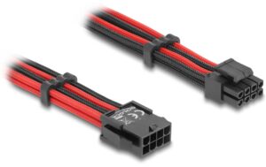 Delock Verlängerungskabel 80974, EPS 30cm, 8 Pin EPS Stecker zu 4+4 Pin Buchse kaufen Schweiz | Mediatech.ch