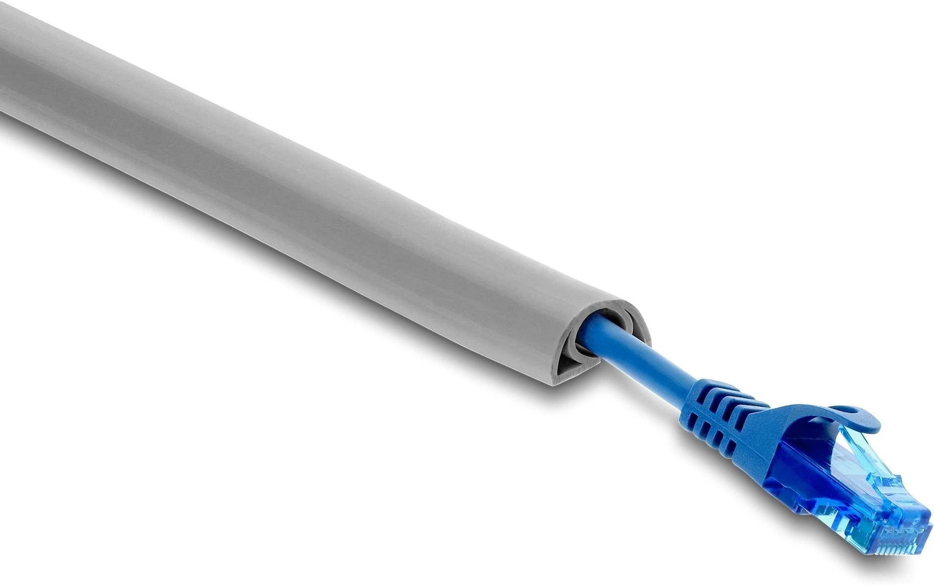 Delock PVC Kabelkanal flexibel 30x10mm 2.0m, grau kaufen Schweiz | Mediatech.ch