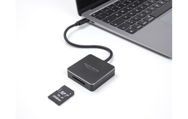 1980139_2 - Mediatech Delock USB-C Card Reader, 10Gbps für SDexpress Speicherkarte (SD7.1)