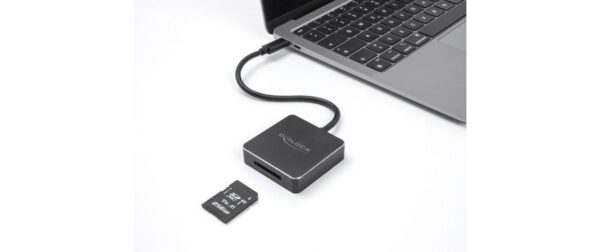 1980139_3 - Mediatech Delock USB-C Card Reader, 10Gbps für SDexpress Speicherkarte (SD7.1)