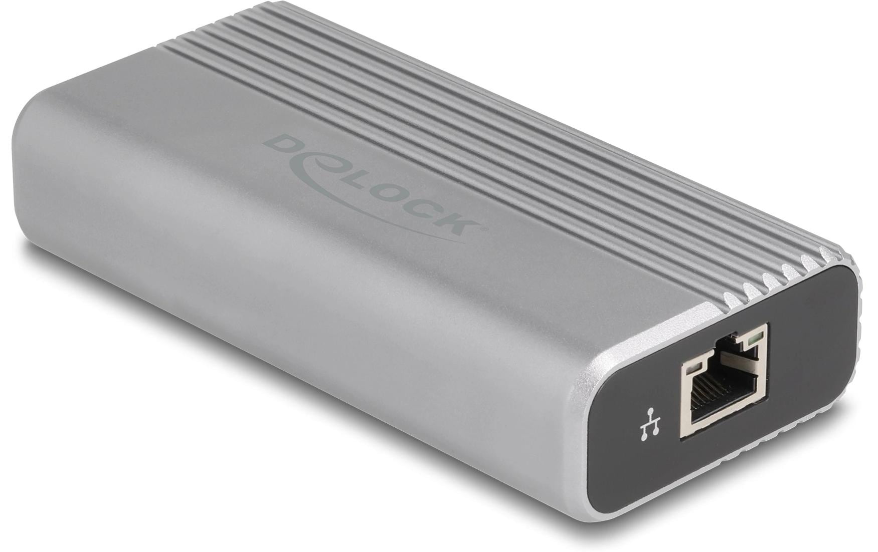 1980141 - Mediatech Delock USB4 Ethernet Adapter, USB-C zu RJ45 USB:40Gbps, RJ45: 10 Gbit/s kaufen Schweiz | Mediatech.ch