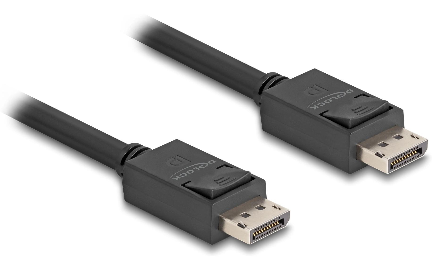 1980147 - Mediatech Delock DisplayPort Kabel 16K 60Hz, 1.8m 80 Gbps, DP2.1 kaufen Schweiz | Mediatech.ch