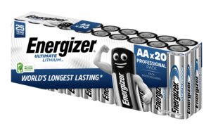 ENERGIZER Ultimate Lithium Micro AA 20 Stück