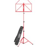 Bemero MSS-8090RD Notenständer leicht, faltbar, inkl. Tragetasche, rot