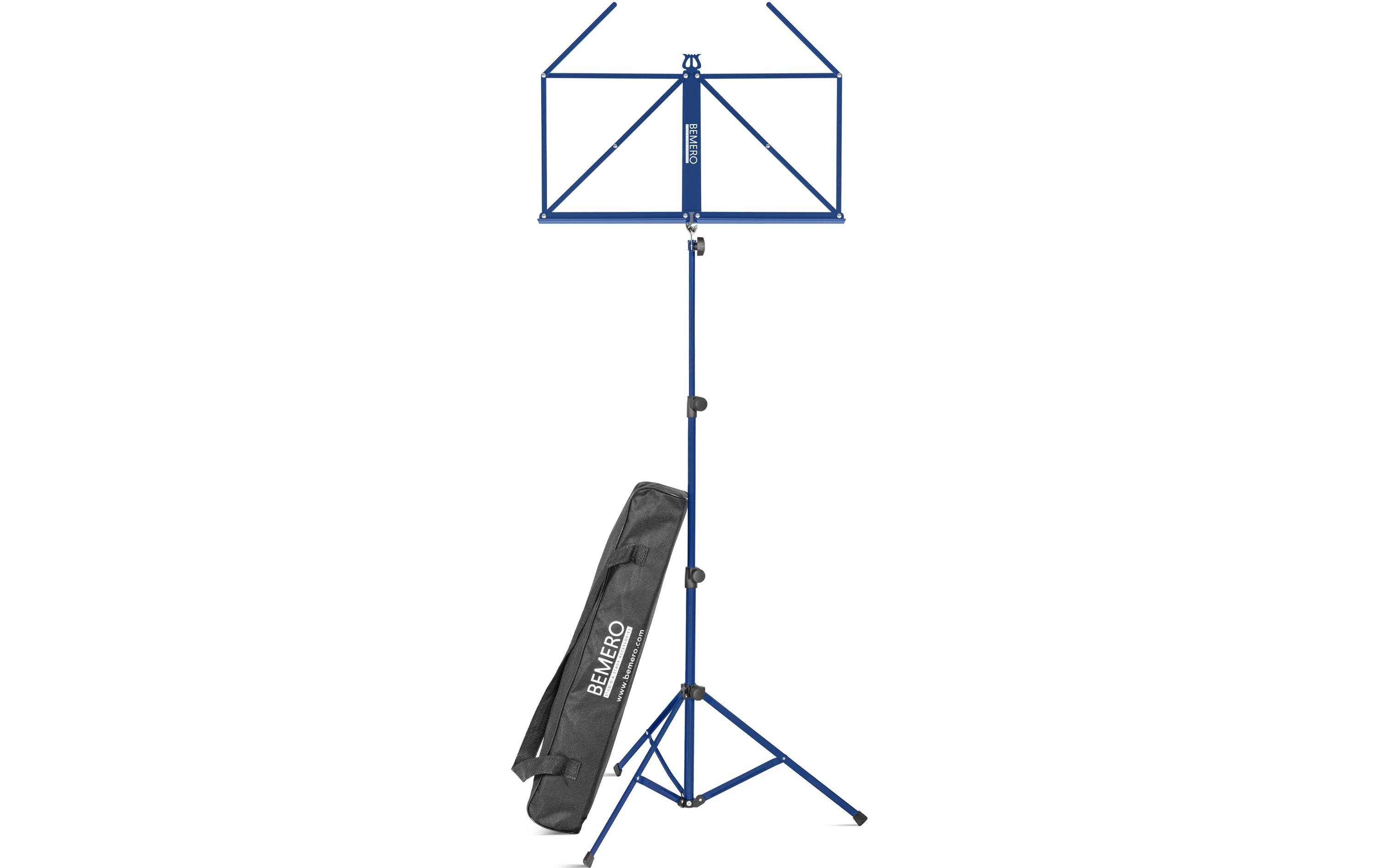 Bemero MSS-8090BL Notenständer leicht, faltbar, inkl. Tragetasche, blau kaufen Schweiz | Mediatech.ch