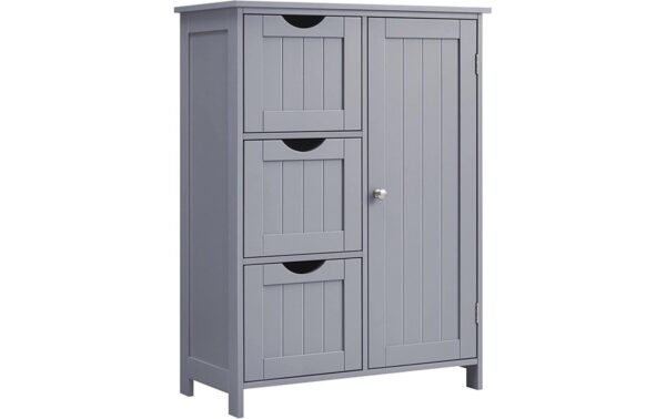 Vasagle Kommode Landhausstil, Grau 60x30x81 cm (LxBxH), MDF kaufen Schweiz | Mediatech.ch