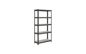 Songmics Regal Industrial mit 5 Ablagen 150x75x30 cm (LxBxH), Stahl, MDF kaufen Schweiz | Mediatech.ch