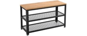 Vasagle Schuhgestell aus Holz und Metall 73x30x45 cm (LxBxH) kaufen Schweiz | Mediatech.ch