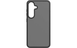 Black Rock Cover Hybrid Case für Samsung GalaxyS25, Schwarz