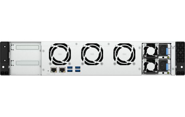1982531_1 - Mediatech QNAP NAS TS-855eU-RP-8G, 8-bay 2U Rack, 250W PSU, Atom 8-Core 2.8GHz, 8GB