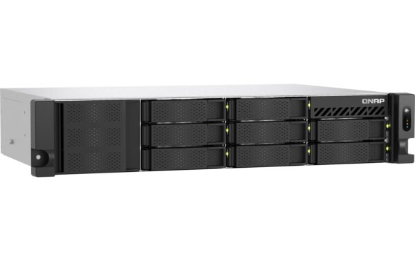 1982531_8 - Mediatech QNAP NAS TS-855eU-RP-8G, 8-bay 2U Rack, 250W PSU, Atom 8-Core 2.8GHz, 8GB