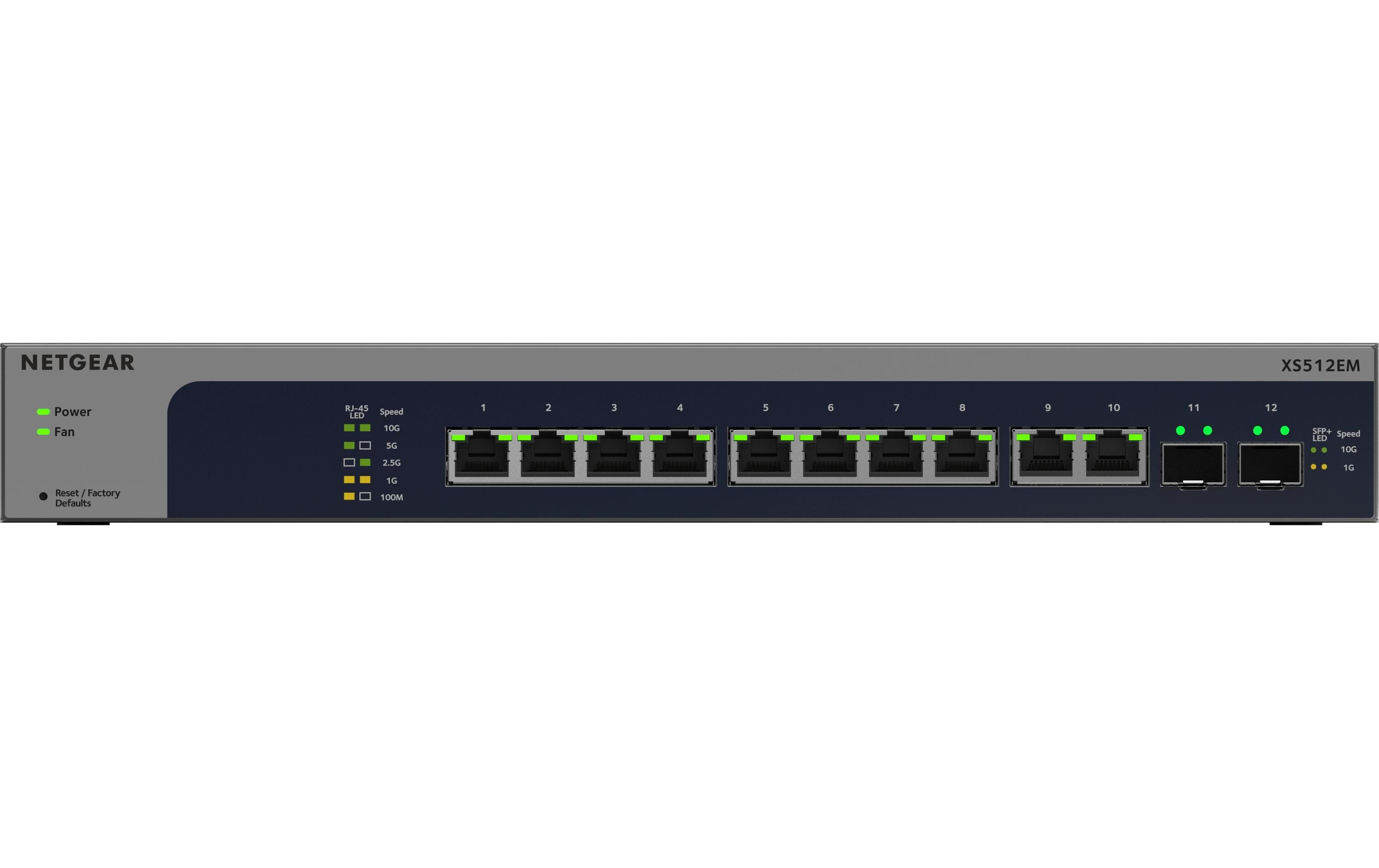 1985120_1 - Mediatech Netgear XS512EM V2: 12 Port Smart Switch 12-Port 10-Gig/Multi Switch, 2x SFP+