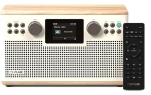Pure DAB+ Radio Classic H6 Cotton white, Stereo, 2x 15W, BT, USB, AUX