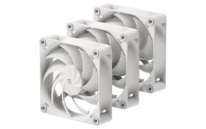 Gehäuselüfter Havn 120mm, 3er 120x120x30mm, PWM, Weiss kaufen Schweiz | Mediatech.ch