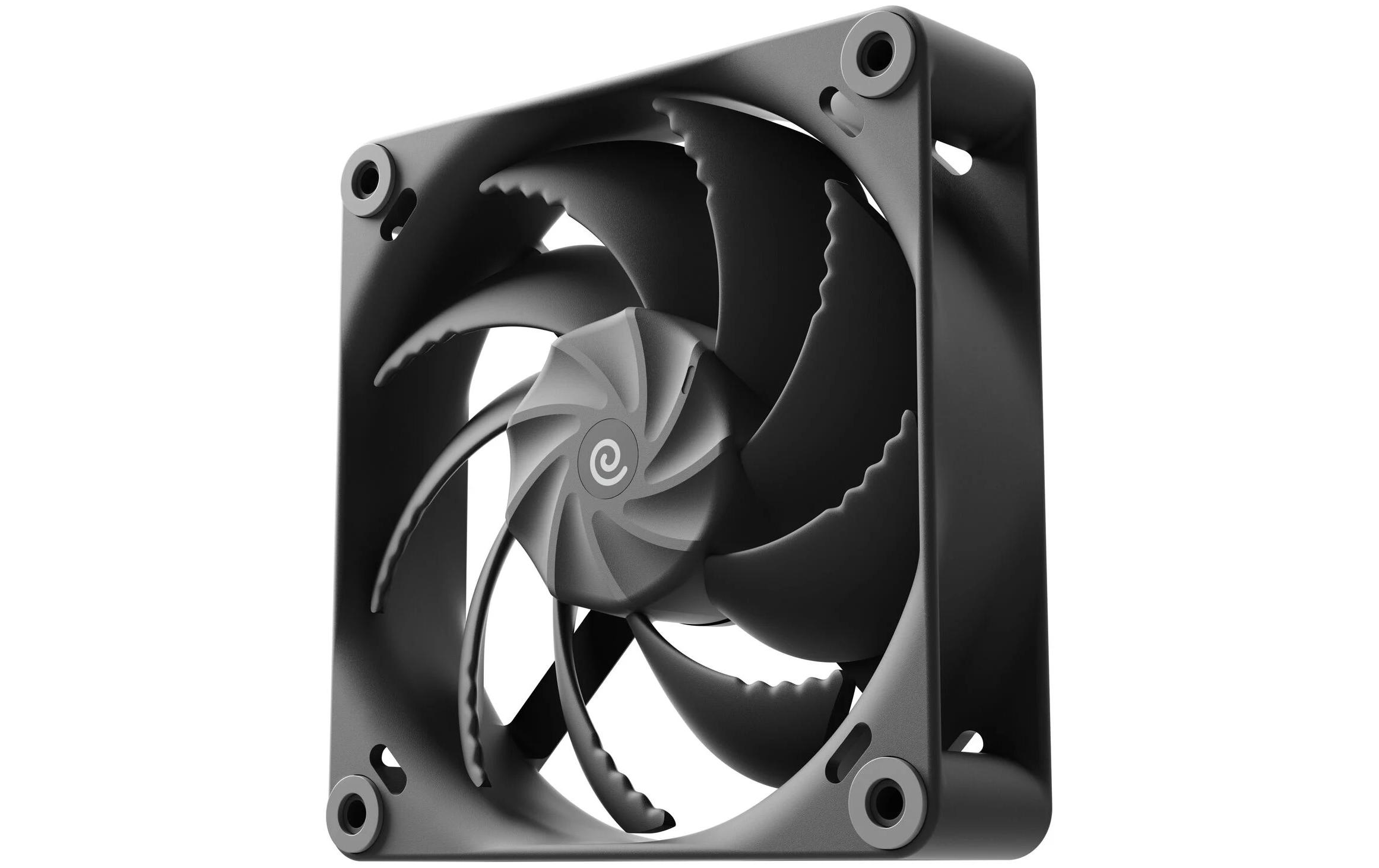 Gehäuselüfter Havn 120mm 120x120x30mm, PWM, Schwarz kaufen Schweiz | Mediatech.ch
