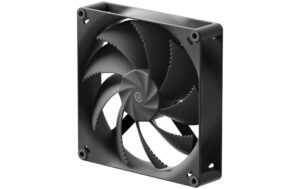 Gehäuselüfter Havn 180mm 180x180x25mm, PWM, Schwarz kaufen Schweiz | Mediatech.ch