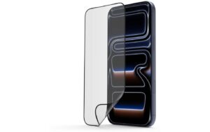 Hama Displayschutz Super Hybrid iPhone 17 Pro Max, Montagehilfe