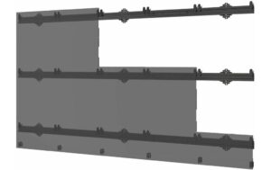 1986559 - Mediatech Peerless-AV LEDUNVS-5X5 Universal LED Wall Mount bis zu 610mm, 5x5 kaufen Schweiz | Mediatech.ch