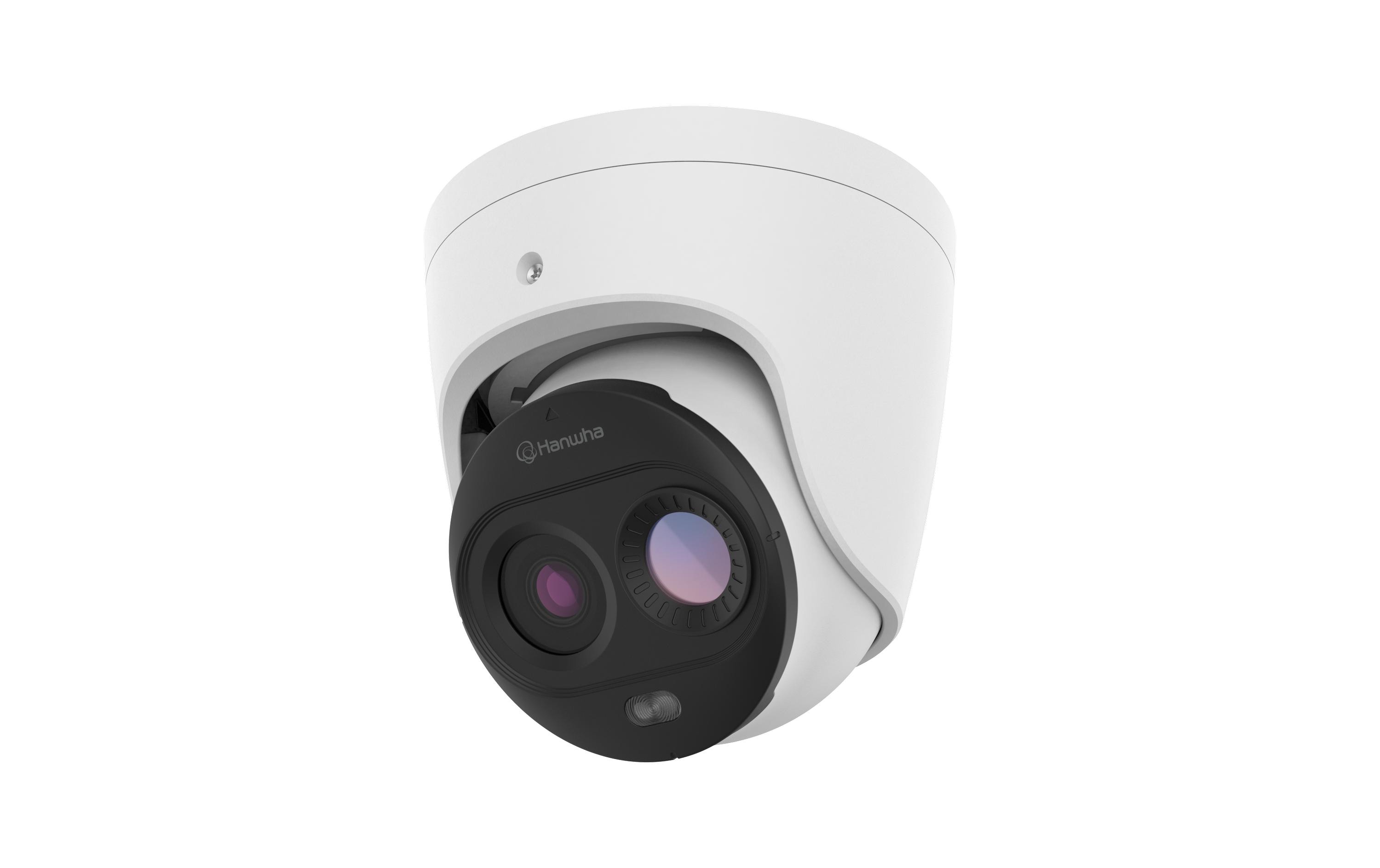 Hanwha Thermalkamera TNM-C2712TDR DualSensor 160x120 95° 8fps, 3MP 30fps 100° kaufen Schweiz | Mediatech.ch