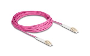 Delock LWL Duplex Patchkabel, OM4, 10m Multimode 50/125µm, LC-LC, Winkelbar kaufen Schweiz | Mediatech.ch