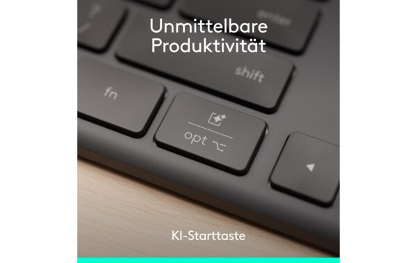 Logitech Keyboard Slim Solar+ K980 business USB, CH-Layout
