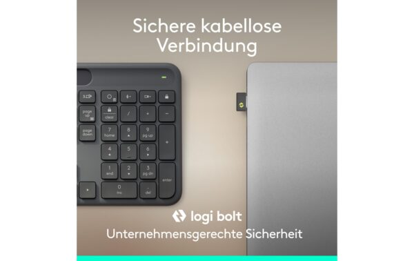 Logitech Keyboard Slim Solar+ K980 business USB, CH-Layout