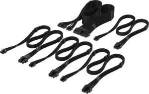 Netzteil Zubehör Corsair Kabelkit Starter Type 4, sleeved, Schwarz kaufen Schweiz | Mediatech.ch