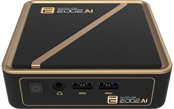 Sapphire EDGE AI 350 BAREBONE AMD Ryzen AI 7 350, 2x SO-DDR5, HDMI, U4 kaufen Schweiz | Mediatech.ch