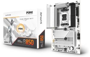 Sapphire PURE B850A WIFI7, ATX, AM5 AMD B850, 4x DDR5, PCIe 5.0, 2.5G, WIFI7 kaufen Schweiz | Mediatech.ch