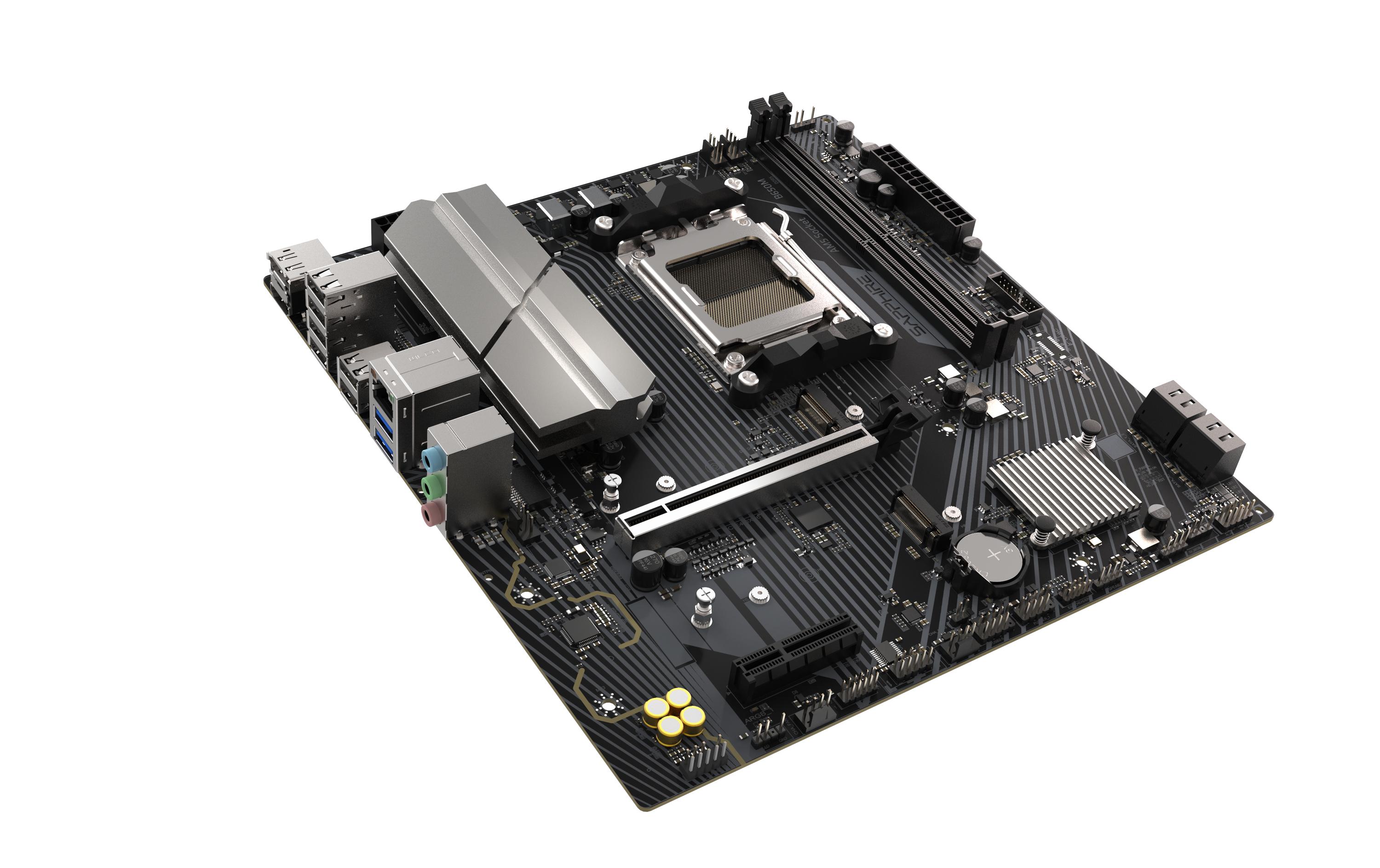 1987879_3 - Mediatech Sapphire B650M-E, mATX, AM5 AMD B650, 2x DDR5, PCIe 4.0, 2.5G
