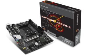 Sapphire A520M-E, mATX, AM4 AMD A520, 2x DDR4, PCIe 3.0, 1G kaufen Schweiz | Mediatech.ch