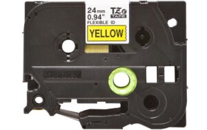 Brother P-touch Schriftband TZe-FX651 24mm, Schwarz auf Gelb kaufen Schweiz | Mediatech.ch