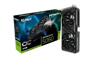 Palit RTX5060 Infinity 2 OC 8GB GDDR7 GeForce RTX5060, 3x DP, 1x HDMI kaufen Schweiz | Mediatech.ch