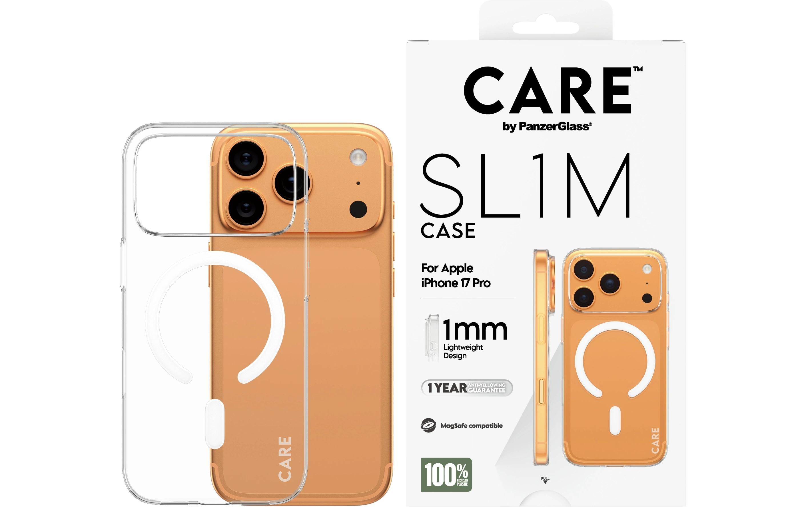 1988181_1 - Mediatech CARE SL1M Case, Transparent iPhone 17 Pro