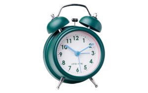 ChicMic Alarm Clock - Silent night 8x12cm, Glocken Alarm,Licht,Batterie exkl.