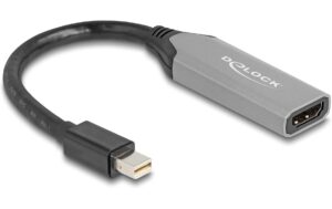 Delock Adapter Mini-DP 1.4 zu HDMI Aktiv Adapter 8K mit HDR Funktion kaufen Schweiz | Mediatech.ch