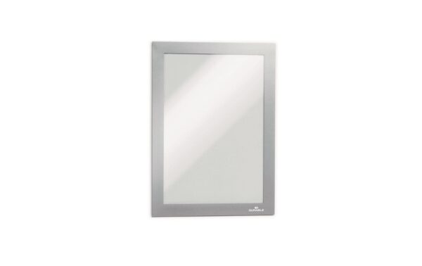 198860 - Mediatech Durable Duraframe A5, silber, 2 Stück selbstklebende Informationsrahmen kaufen Schweiz | Mediatech.ch