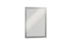 Durable Duraframe A4, silber, 2 Stück selbstklebende Informationsrahmen