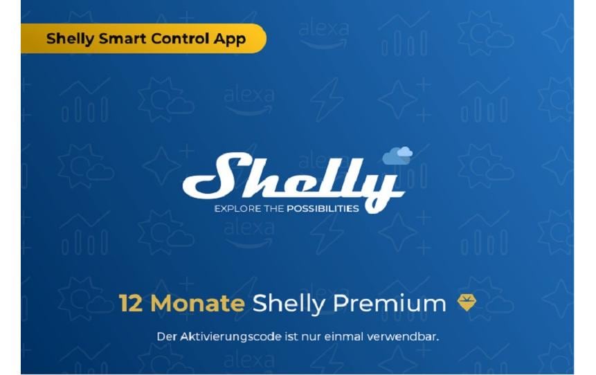 Shelly Premium 1 Jahr Premiumkarte 29.90 CHF kaufen Schweiz | Mediatech.ch