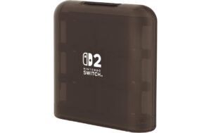 Nintendo Switch 2 Game Card Case schwarz Game Card Case für 24 Spiele