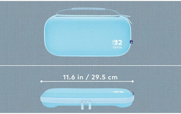Nintendo Switch 2 Tough Pouch Light Blue Switch 2 Case