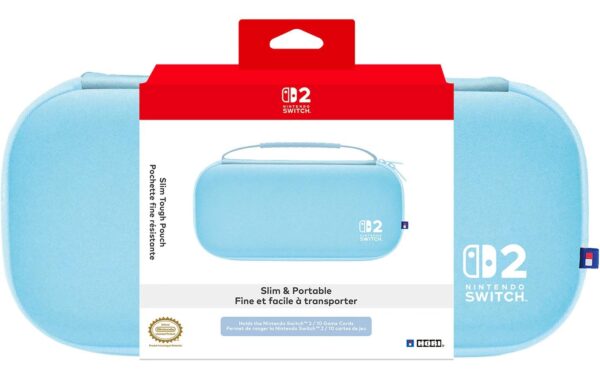 Nintendo Switch 2 Tough Pouch Light Blue Switch 2 Case