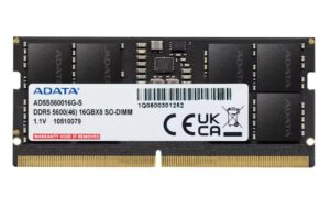 Adata DDR5 16GB 5600MT/s SO-DIMM, 1.1V, CL 46 kaufen Schweiz | Mediatech.ch