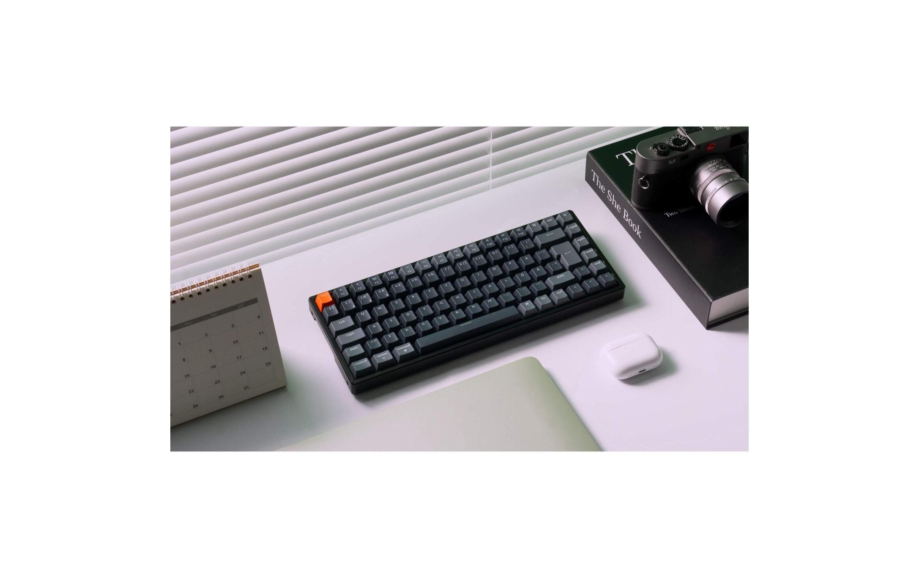 1990834_5 - Mediatech Keychron K2 QMK v3 Red Switch, CH CH QWERTZ, ISO