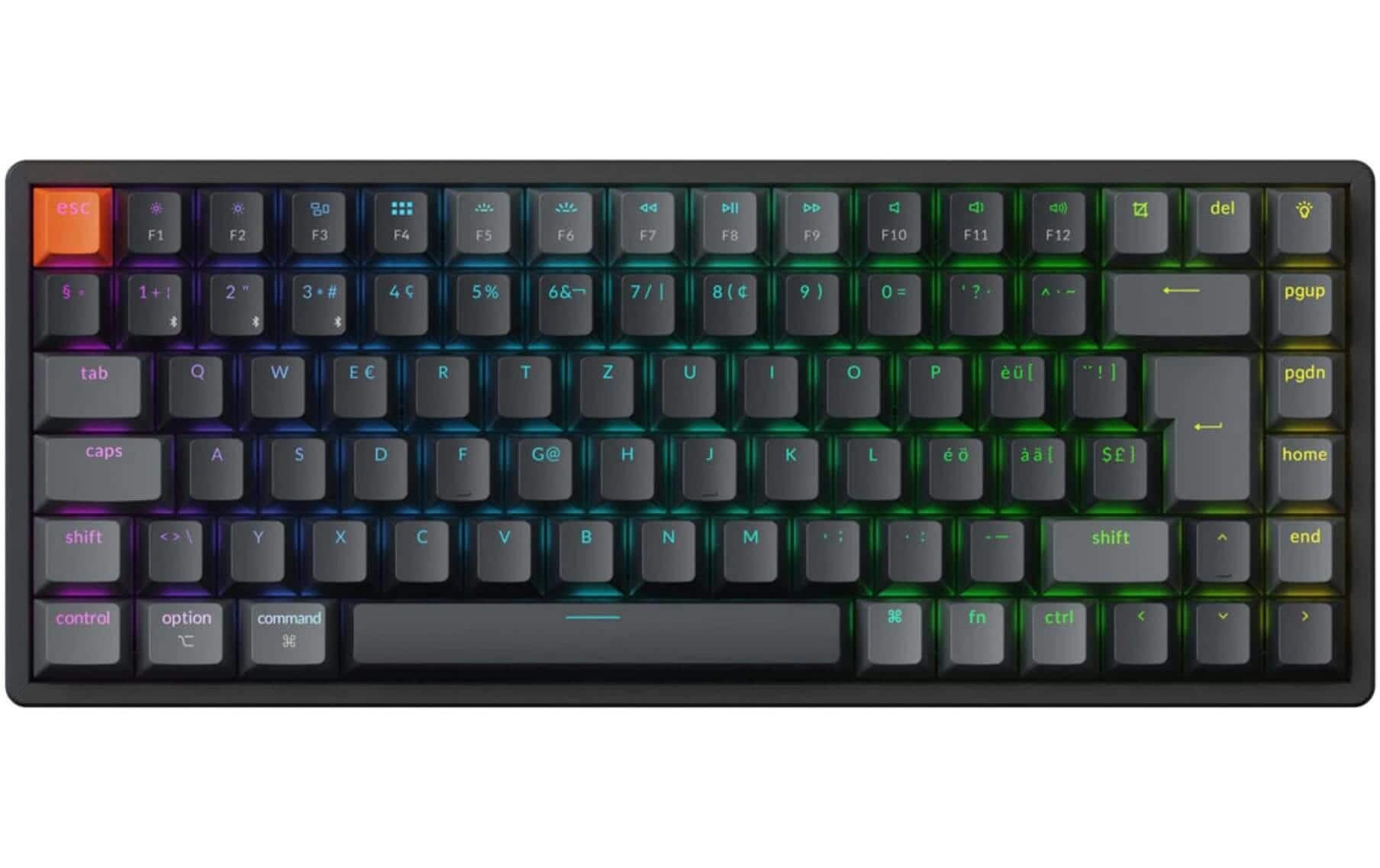 Keychron K2 QMK v3 Brown Switch, CH CH QWERTZ, ISO