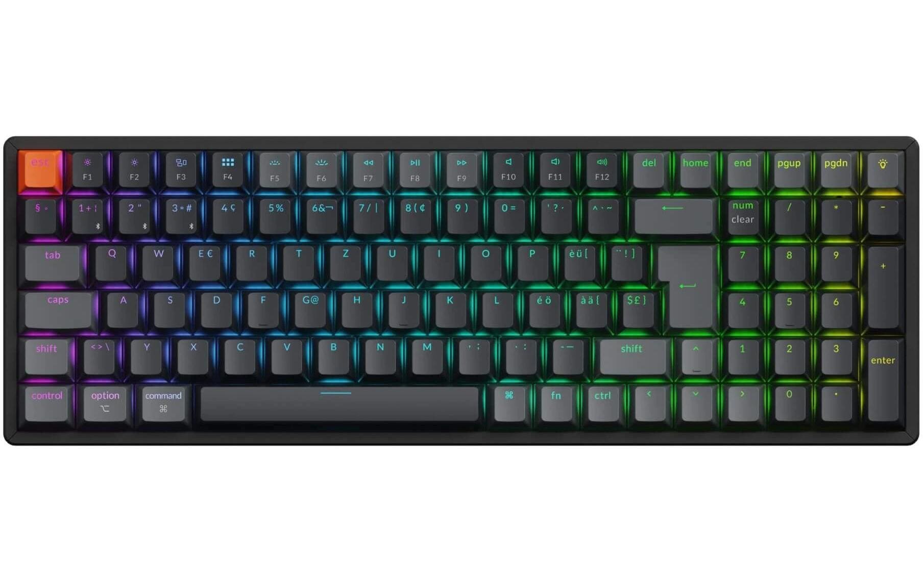 Keychron K4 QMK v3 Red Switch, CH CH QWERTZ, ISO