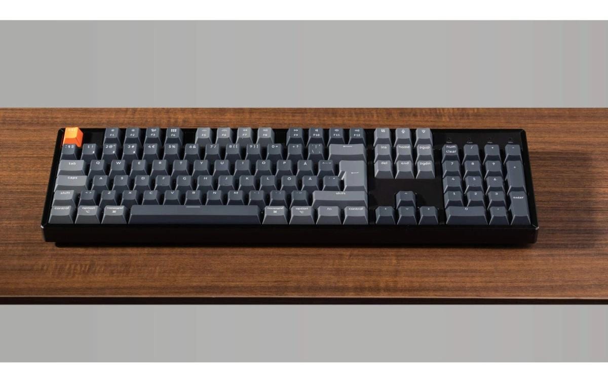 1990840_2 - Mediatech Keychron K10 QMK v2 Red Switch, CH CH QWERTZ, ISO